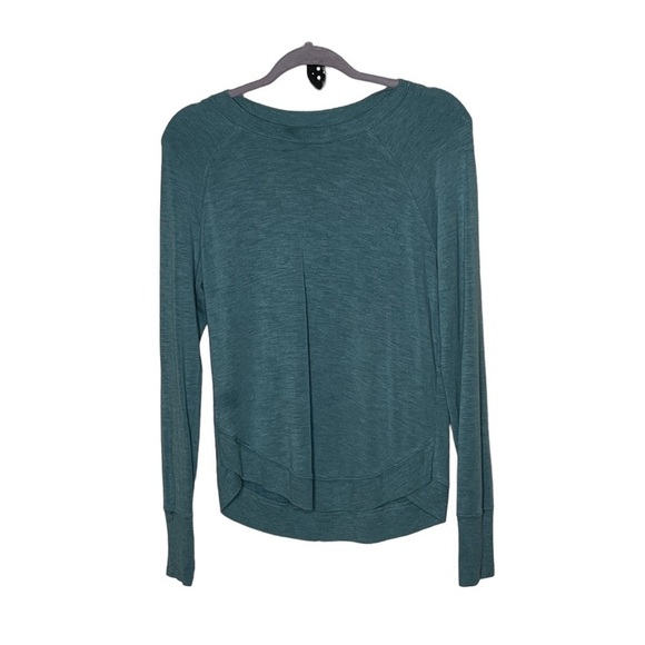 Athleta Light Turquoise Blue Sweatshirt Sz XS - Picture 1 of 4